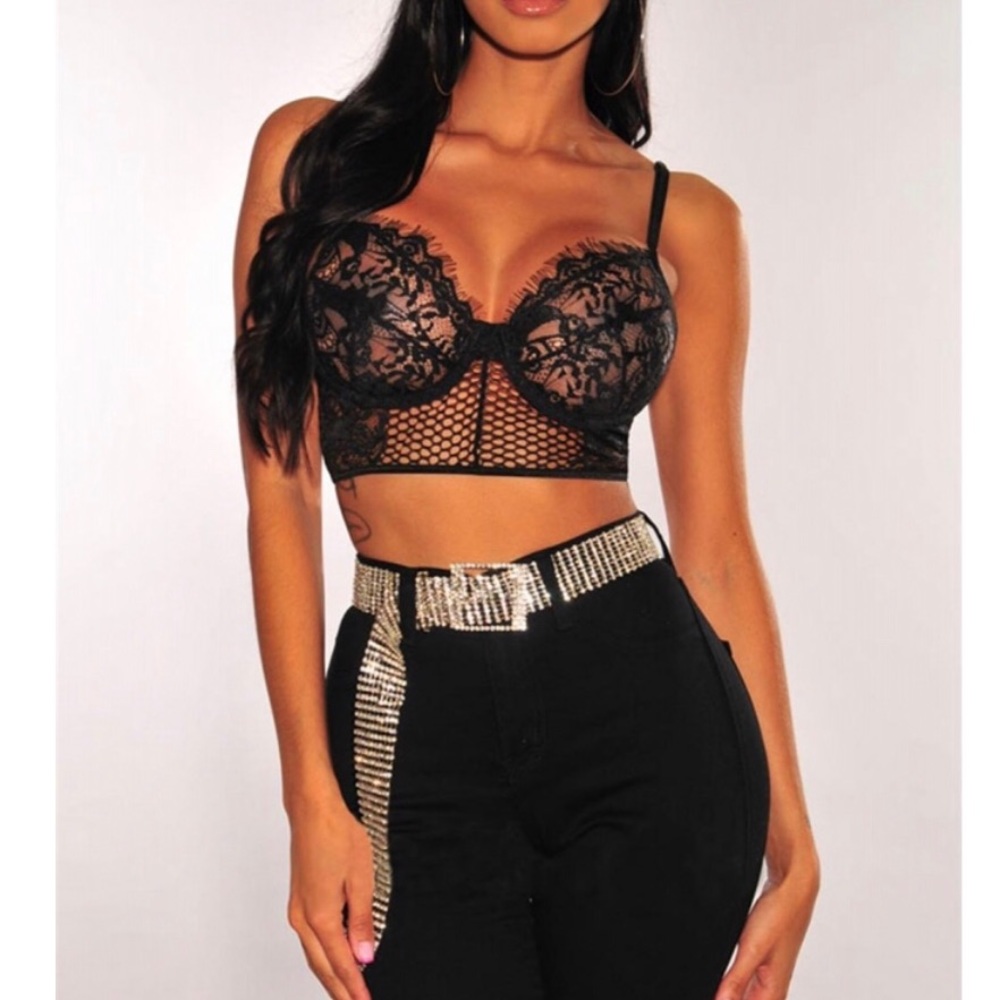 Lace Bra Top - Picture 4 of 5